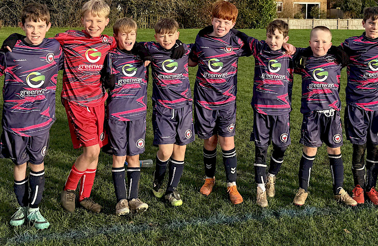 Greenways sponsor local youth football team